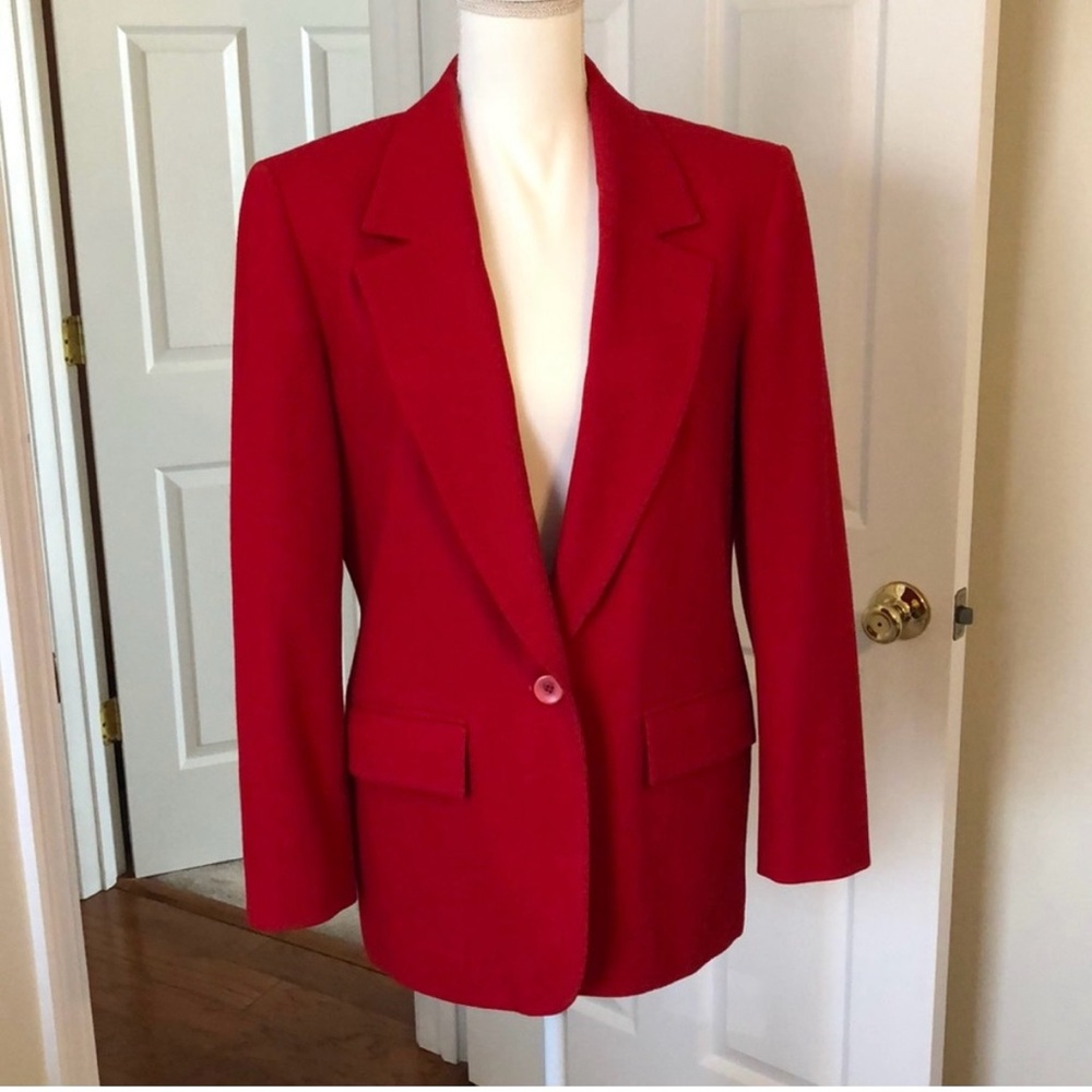 Pendleton Blazer vintage Wool in red size 4